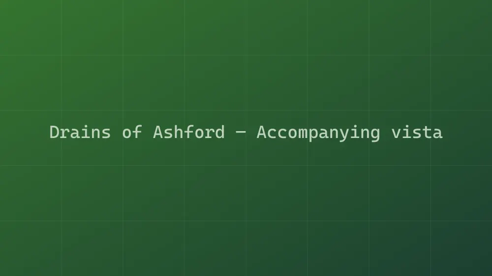 Drains of Ashford — Image 2