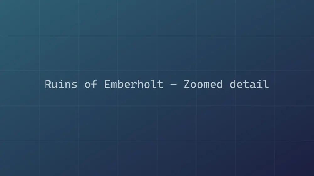 Ruins of Emberholt — Image 1