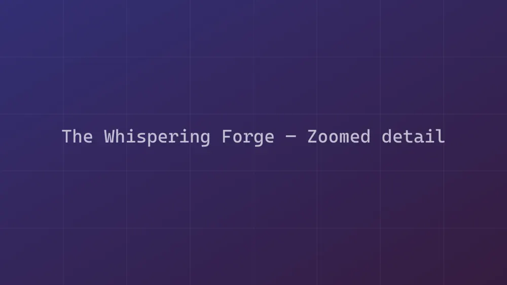 The Whispering Forge — Image 1