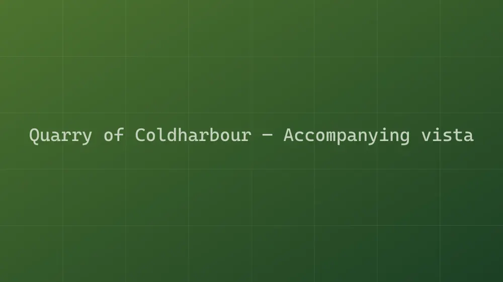 Quarry of Coldharbour — Image 2