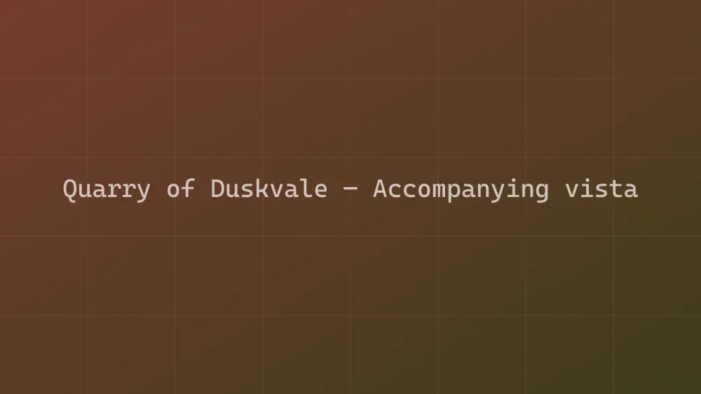 Quarry of Duskvale — Image 2