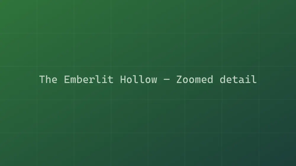 The Emberlit Hollow — Image 1