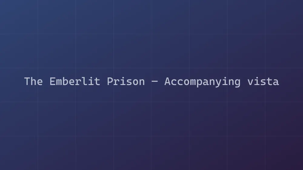 The Emberlit Prison — Image 2