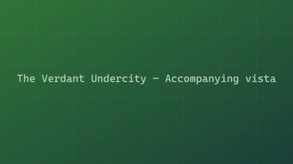 The Verdant Undercity — Image 2