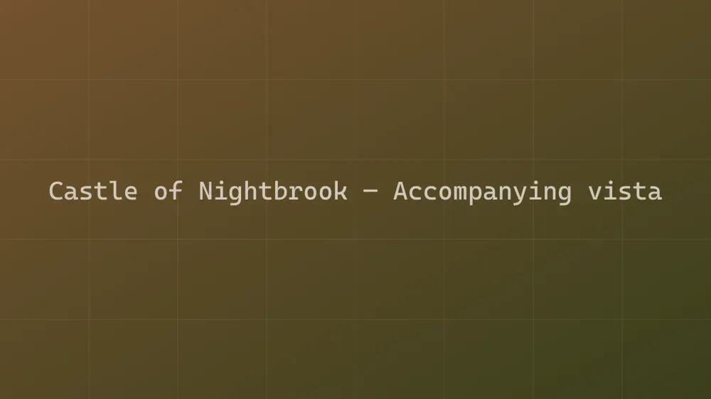 Castle of Nightbrook — Image 2