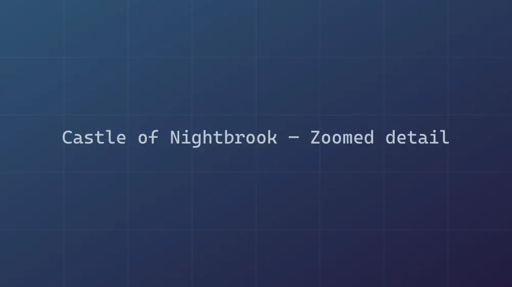 Castle of Nightbrook — Image 1