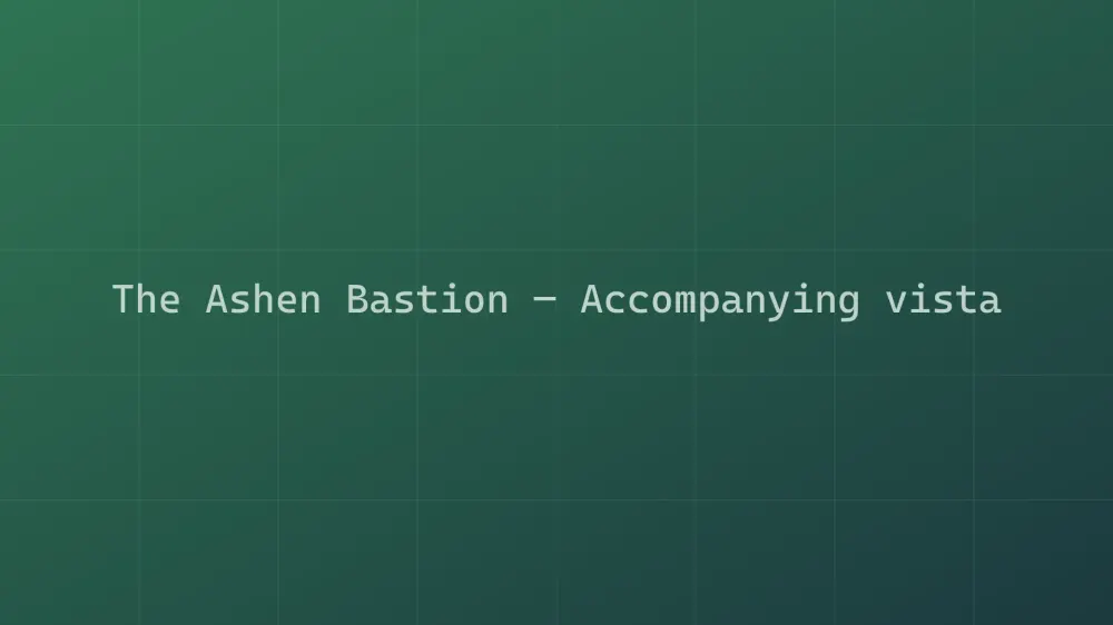 The Ashen Bastion — Image 2
