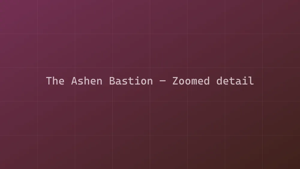 The Ashen Bastion — Image 1