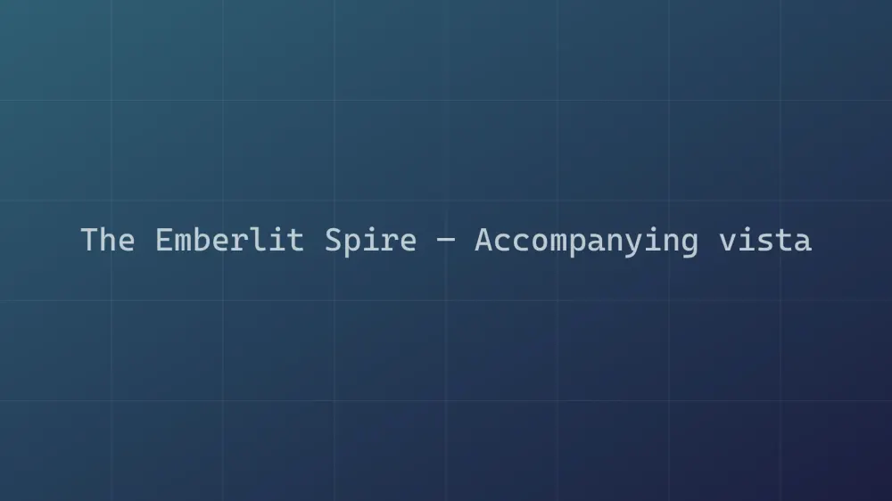 The Emberlit Spire — Image 2
