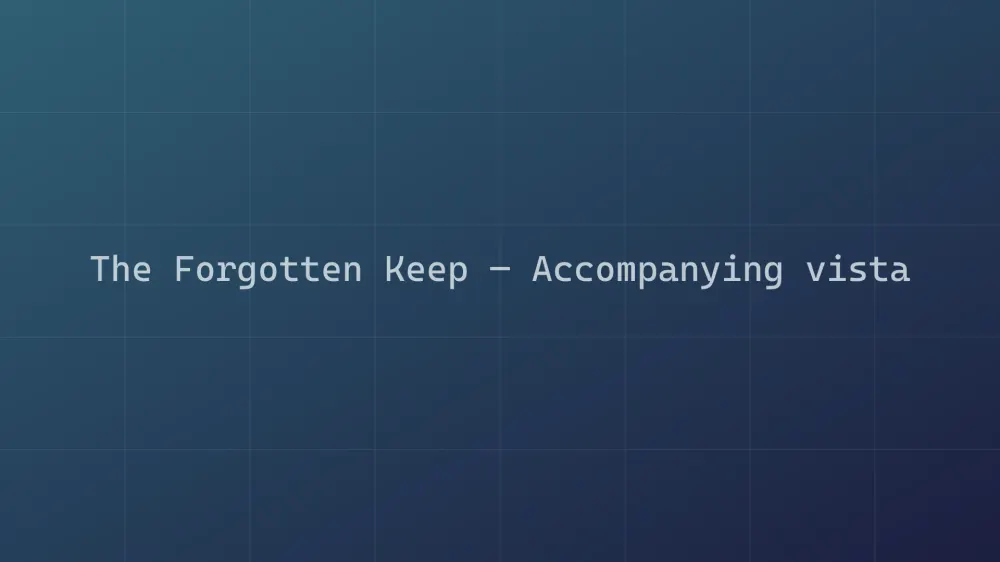 The Forgotten Keep — Image 2