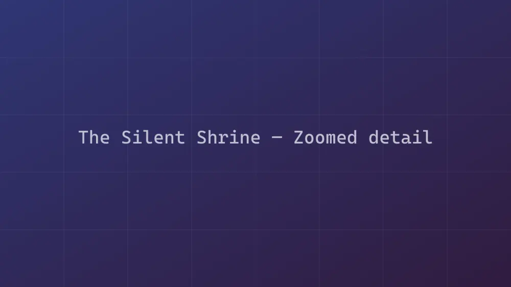 The Silent Shrine — Image 1