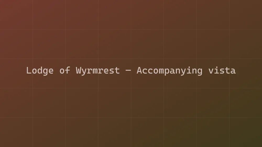 Lodge of Wyrmrest — Image 2