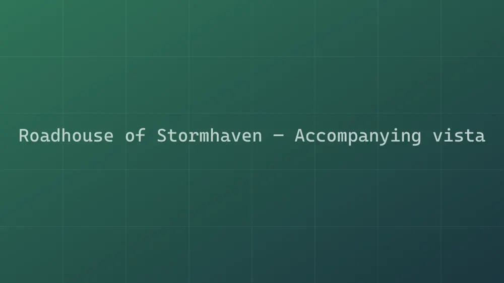 Roadhouse of Stormhaven — Image 2
