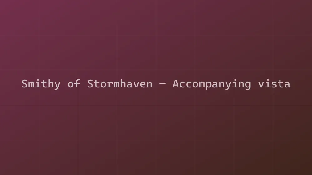 Smithy of Stormhaven — Image 2