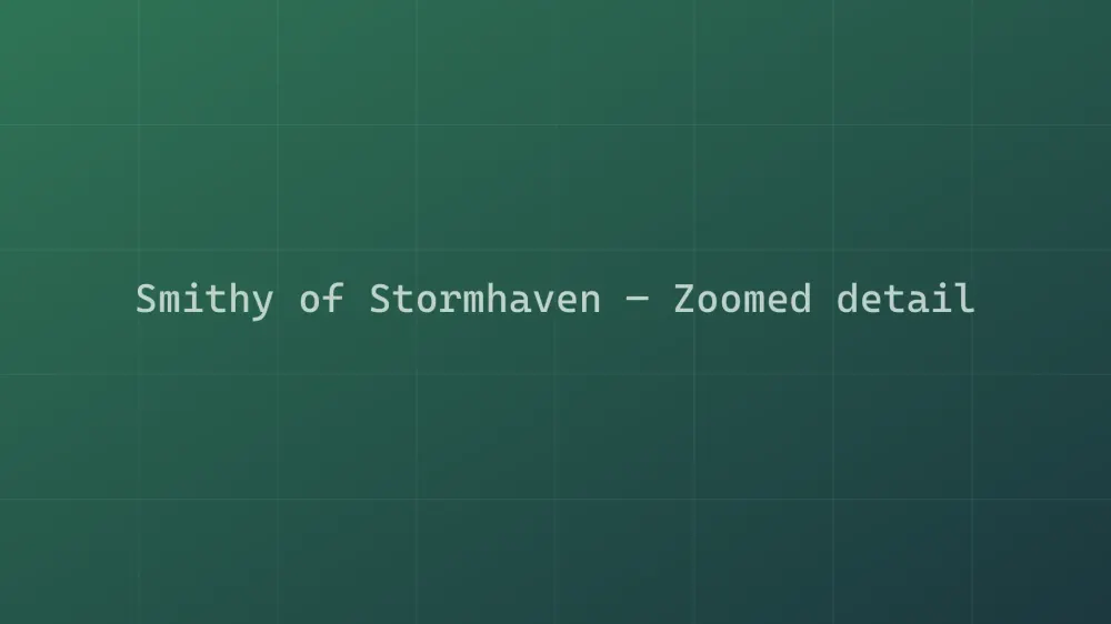 Smithy of Stormhaven — Image 1