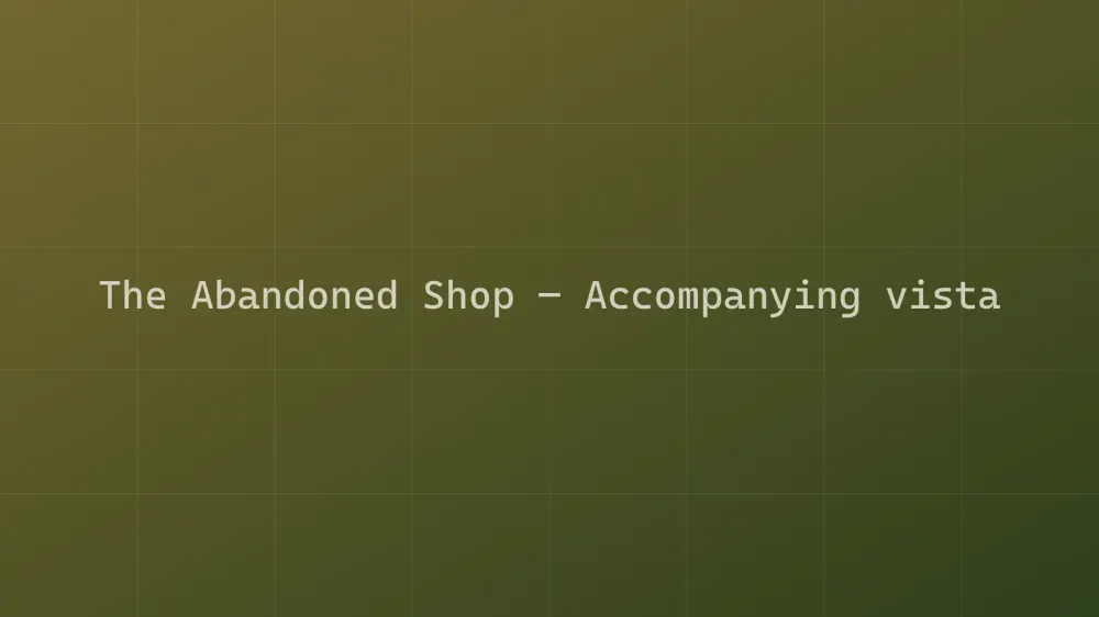 The Abandoned Shop — Image 2