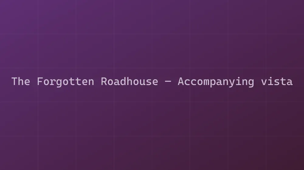 The Forgotten Roadhouse — Image 2