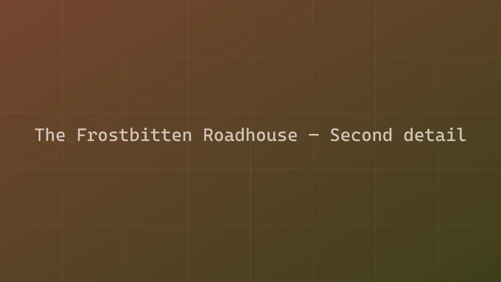 The Frostbitten Roadhouse — Image 5