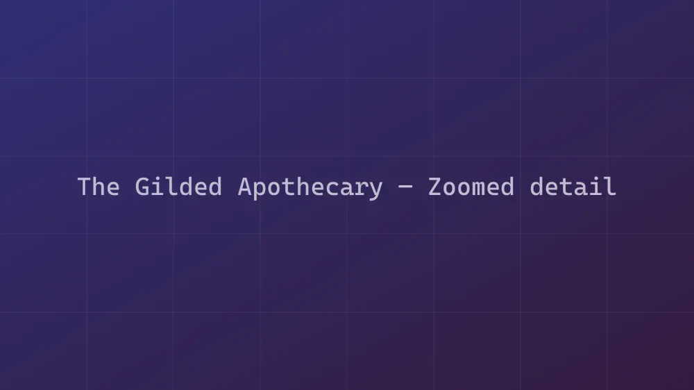 The Gilded Apothecary — Image 1