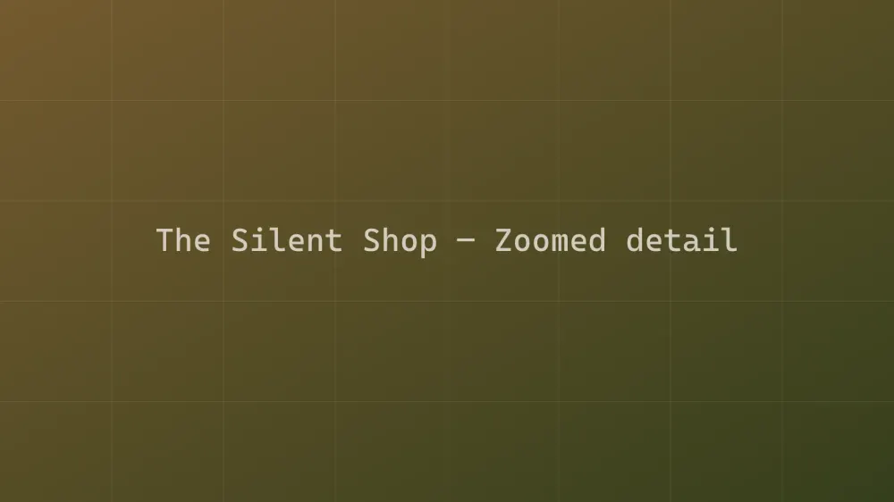The Silent Shop — Image 1