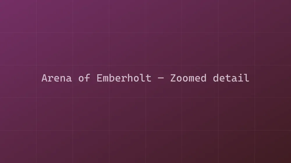 Arena of Emberholt — Image 1