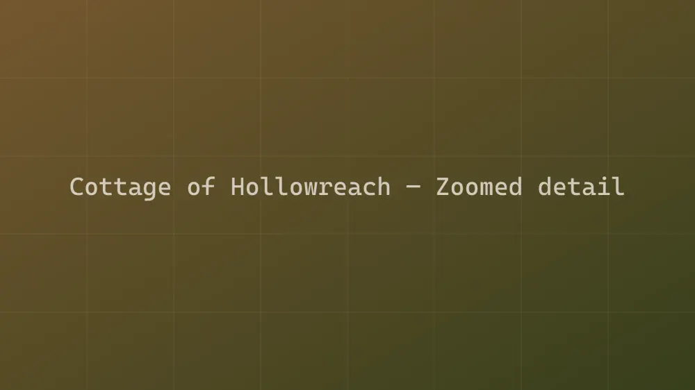 Cottage of Hollowreach — Image 1