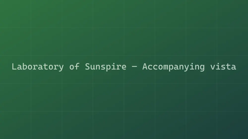 Laboratory of Sunspire — Image 2