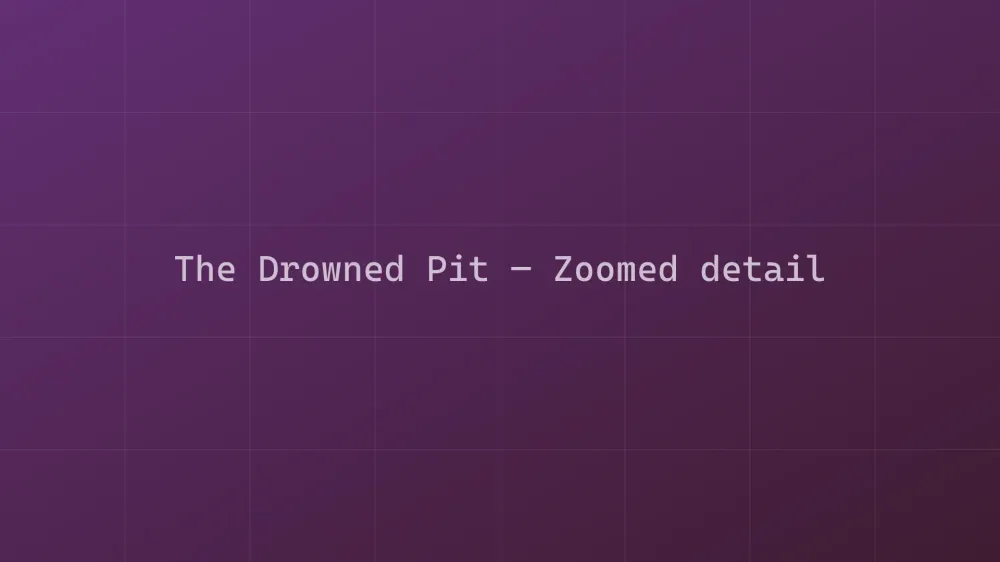 The Drowned Pit — Image 1