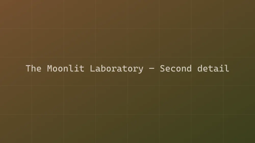 The Moonlit Laboratory — Image 5