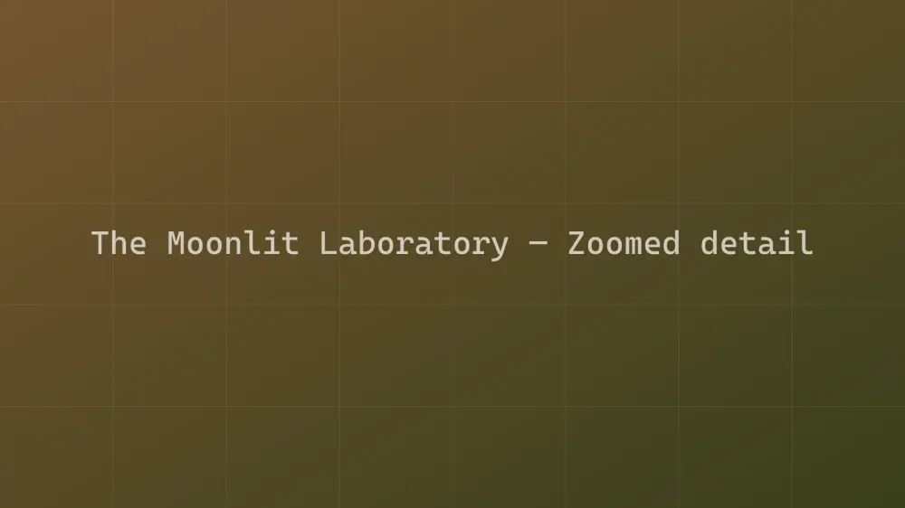 The Moonlit Laboratory — Image 1