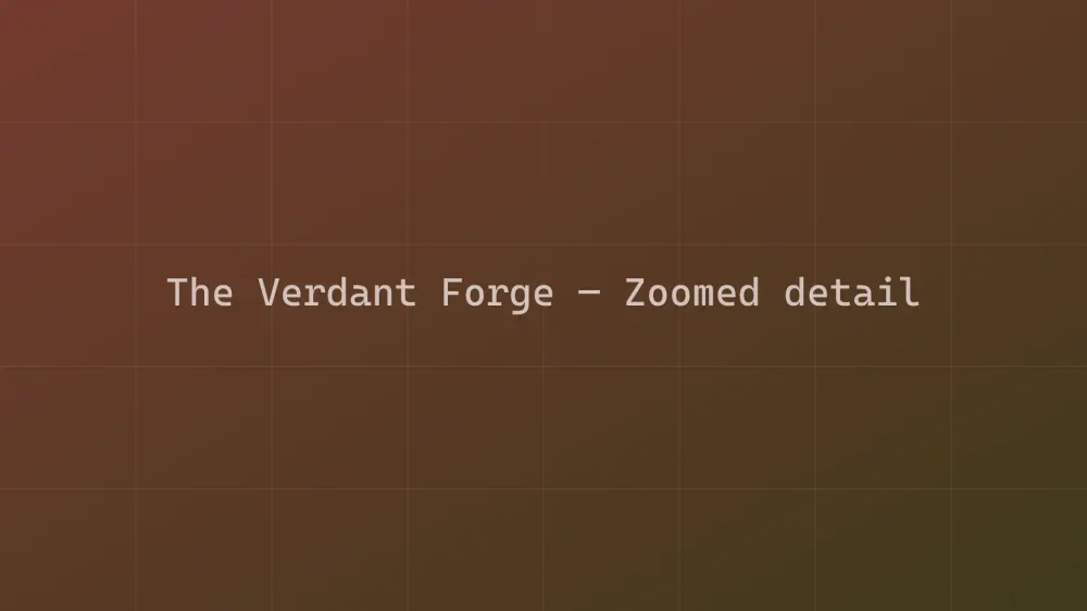 The Verdant Forge — Image 1