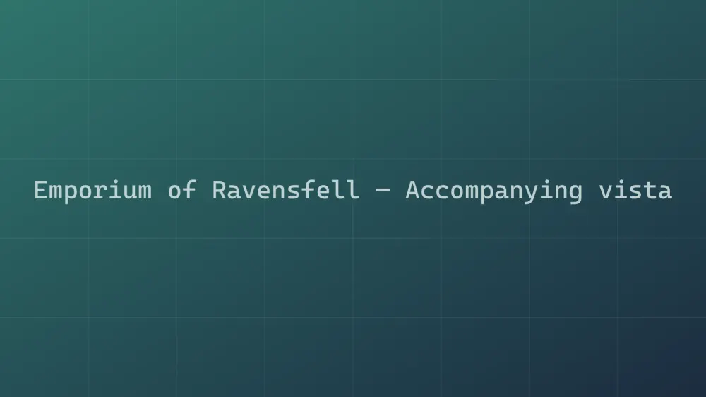Emporium of Ravensfell — Image 2