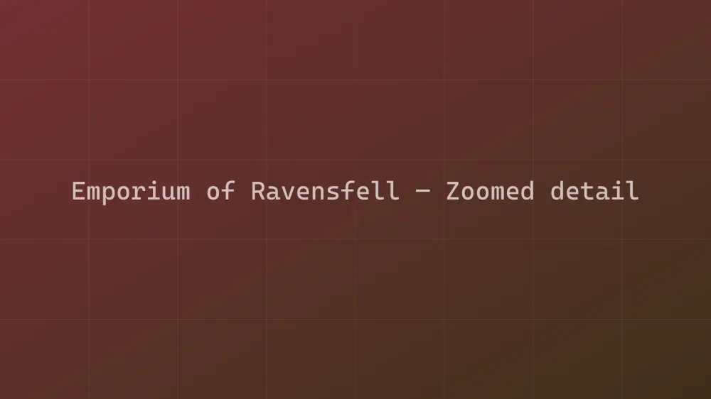 Emporium of Ravensfell — Image 1