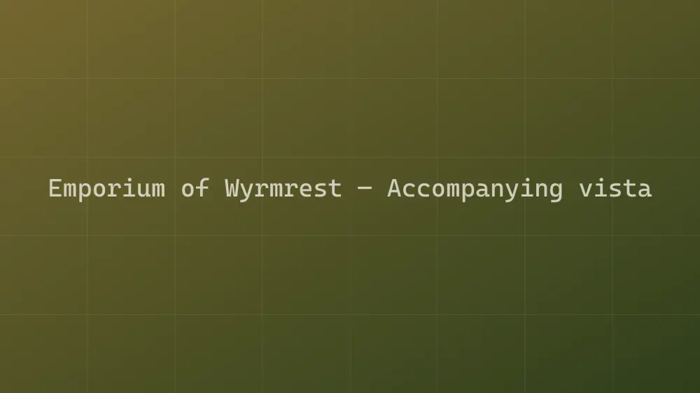 Emporium of Wyrmrest — Image 2
