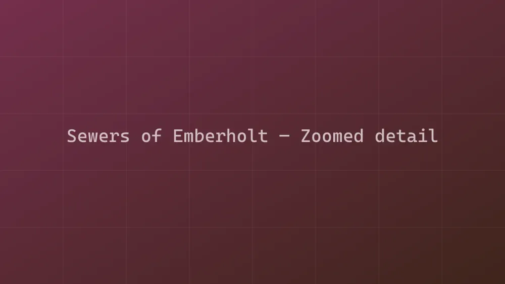Sewers of Emberholt — Image 1