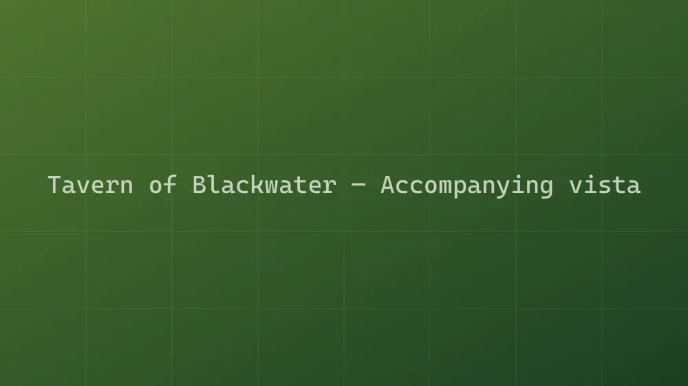 Tavern of Blackwater — Image 2