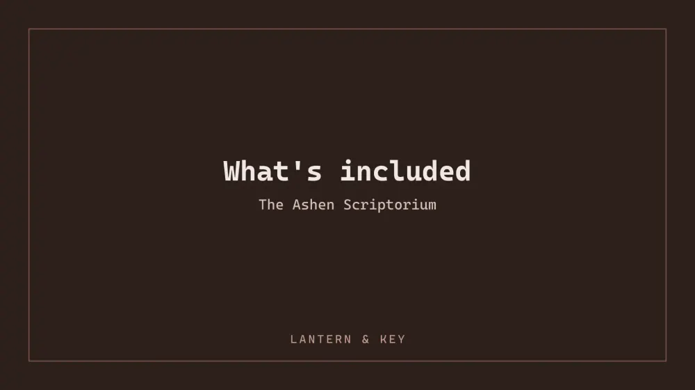 The Ashen Scriptorium — Image 3