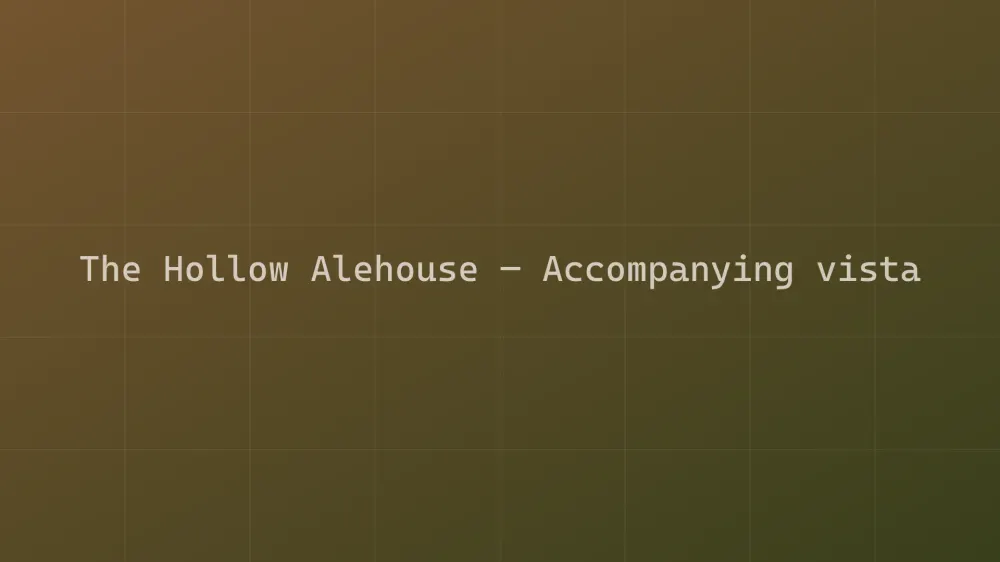 The Hollow Alehouse — Image 2
