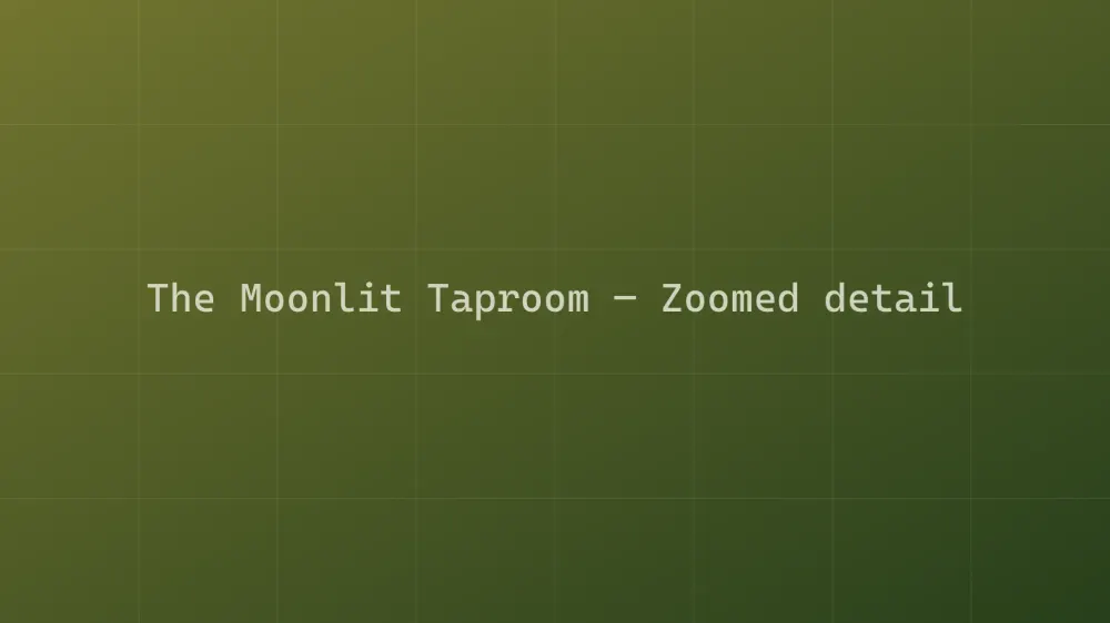 The Moonlit Taproom — Image 1