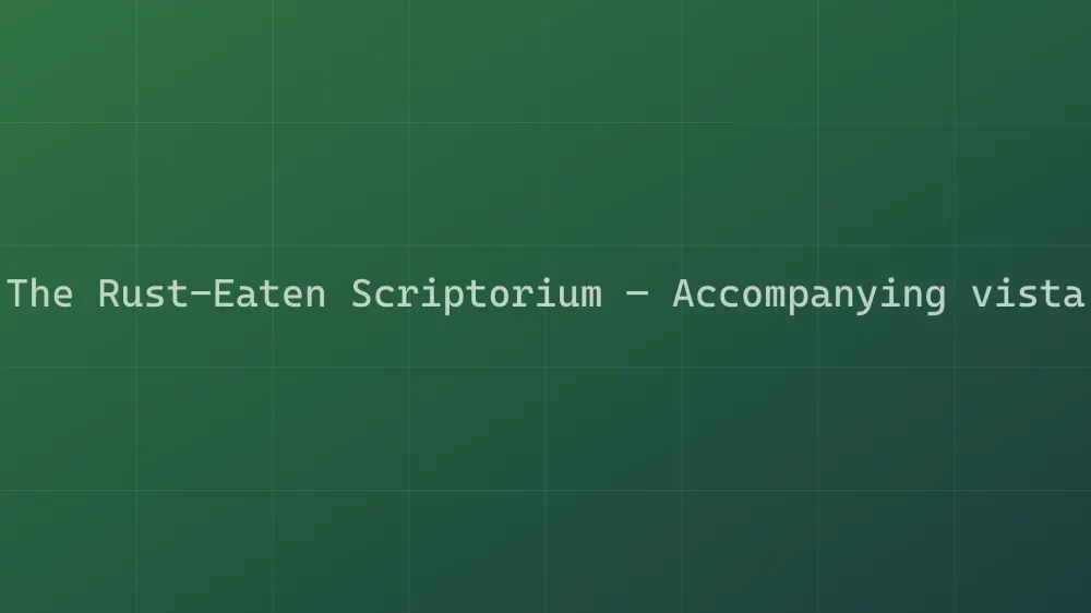 The Rust-Eaten Scriptorium — Image 2