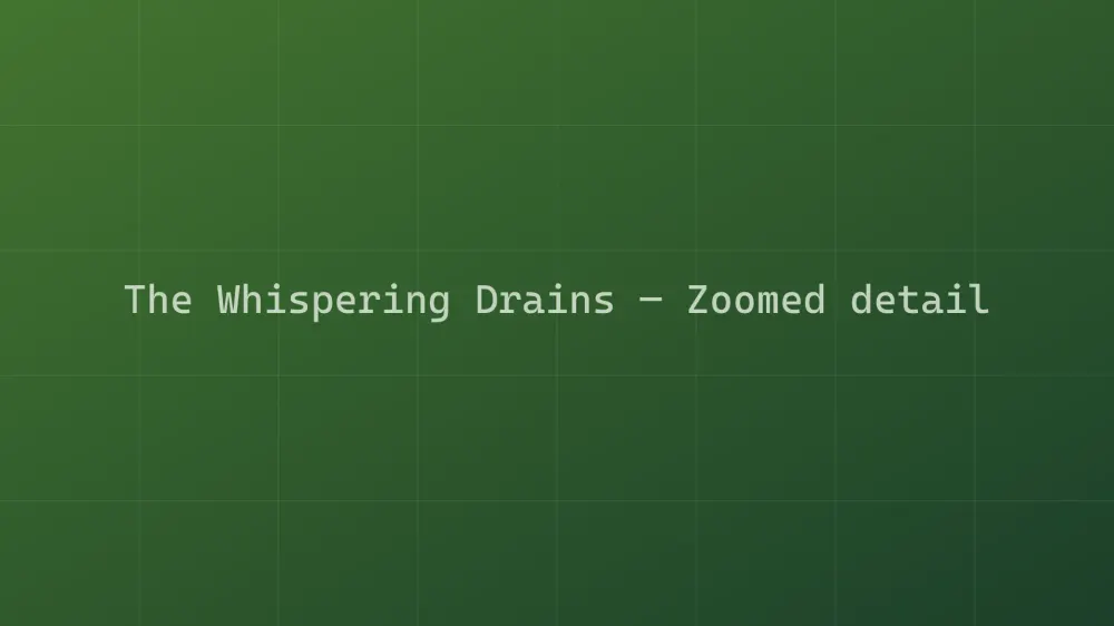 The Whispering Drains — Image 1