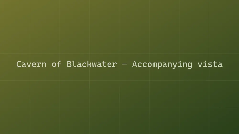 Cavern of Blackwater — Image 2
