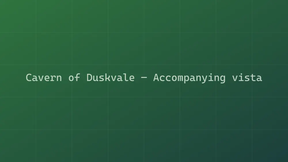 Cavern of Duskvale — Image 2
