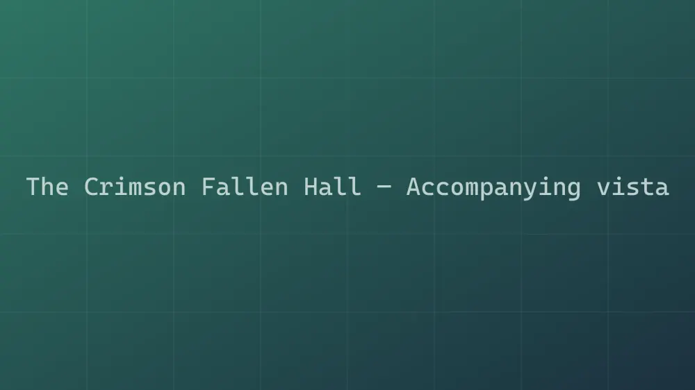The Crimson Fallen Hall — Image 2