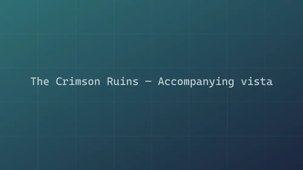 The Crimson Ruins — Image 2