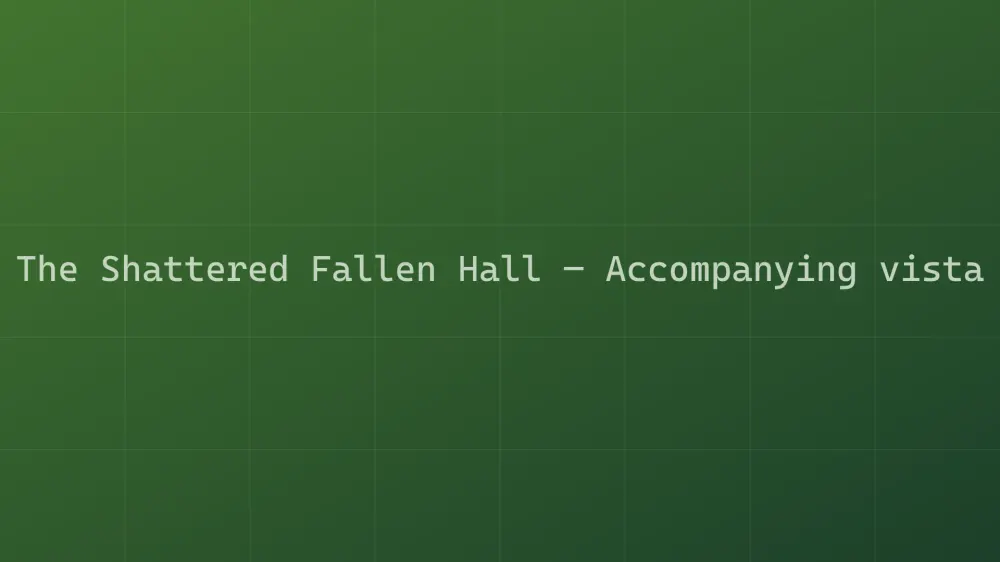 The Shattered Fallen Hall — Image 2
