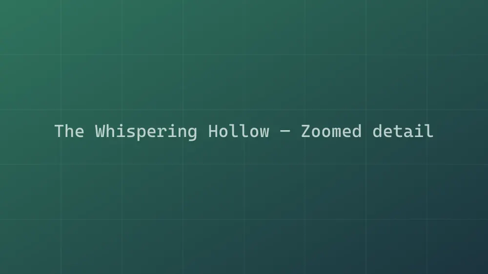 The Whispering Hollow — Image 1