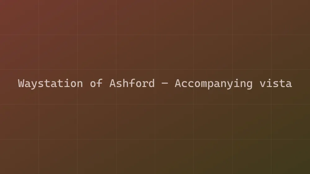 Waystation of Ashford — Image 2
