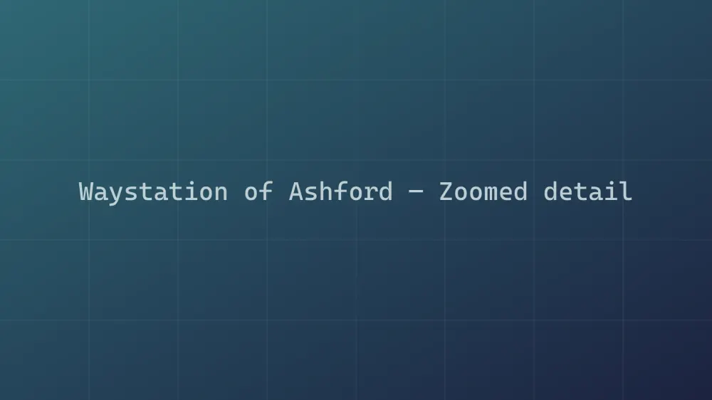 Waystation of Ashford — Image 1