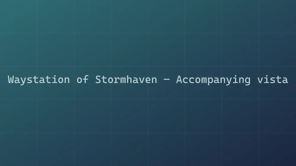 Waystation of Stormhaven — Image 2